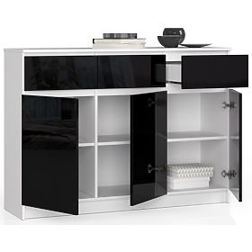KOMODA K140 3D 3SZ CLP PK ČRNI SIJAJ