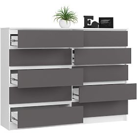 KOMODA K160 10SZ CLP PK BELA / SIVA