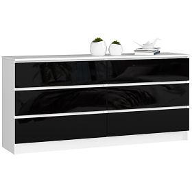 KOMODA K160 6SZ CLP PK ČRNI SIJAJ