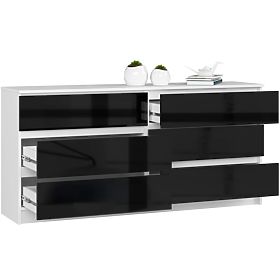 KOMODA K160 6SZ CLP PK ČRNI SIJAJ