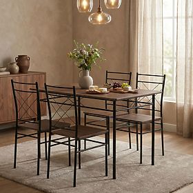 Komplet pohištva za jedilnico kuhinja miza + 4 stoli VERONA ModernHome