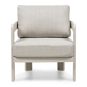 Komplet vrtnega pohištva Japori, aluminij, svetlo bež, zaobljen