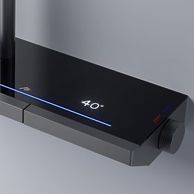 Komplet za prhanje s termostatom REA Pedro Titan, Rea