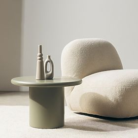 Konferenčna miza Arce 60 cm, olivna, mat, lectus