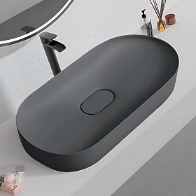 Konglomeratno umivalnik IRIS 71 CM siva mat
