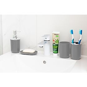 Kopalniški set FLORES 6 kosov siva