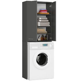 KOPALNIŠKI STOLPEC FIN 180 ZA PRALNI STROJ POLNI 2D - SIVA