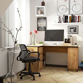 KOTNI PISALNA MIZA B20 CLP LEVOSTRANSKA PK HRAST CRAFT