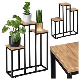 Kovinsko stojalo za rože loft AGRAS CRAFT