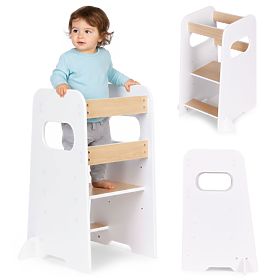 Kuhinjski pomočnik kitchen helper Montessori nastavljiva podesta za otroke ECOTOYS