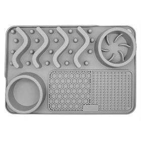 LICK MAT UPOROČEVALNIK HRANE SIVA