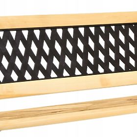 Litoželezna vrtna klop KARO