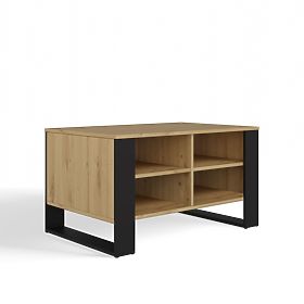 Miza Modern 4P HRAST ARTISAN ČRNA