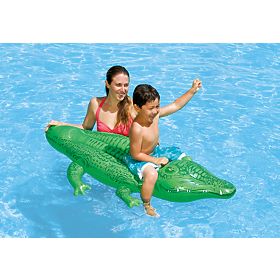 Napihljiva Aligator blazina za plavanje 168 cm INTEX 58546, INTEX