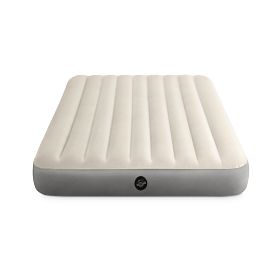 Napihljiva velur vzmetnica 203x152 cm Intex 64103, INTEX