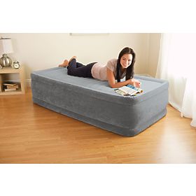 Napihljiva vzmetnica 191x99 cm s črpalko enojna INTEX DELUXE 64412ND, INTEX