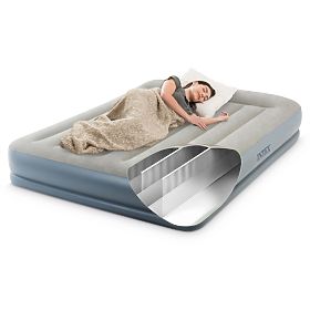 Napihljiva vzmetnica 203x152 cm z električno črpalko dvojna Intex 64118ND, INTEX