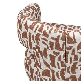 Oblazinjeni stol Castelo, marsala