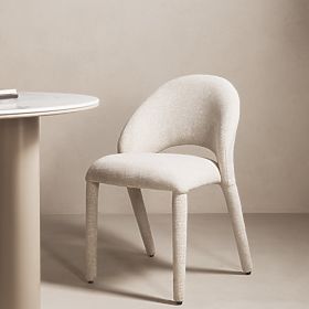 Oblazinjeni stol Ella bež, lectus