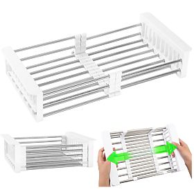 Odkapljalnik sušilnik za zelenjavo ORDOS bel za pomivalno korito