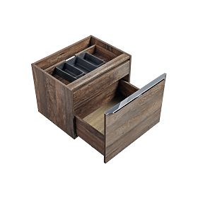 Omarica pod umivalnik 60 cm 2 predala