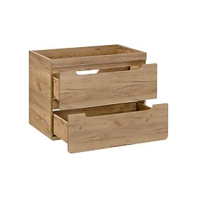 Omarica pod umivalnik 80 cm 2 predala