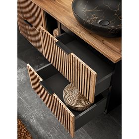 Omarica pod umivalnik 80cm 2 predala