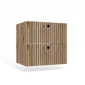 OMARICA POD UMIVALNIK TIGO 60 2S HRAST EVOKE 2 PREDALA Z REŽNIMI ČELNIMI PANELOM VISEČA