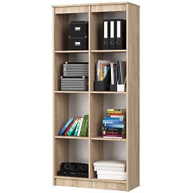 PISARNIŠKI REGAL R 80 cm CLP 8 POLIC HRAST SONOMA