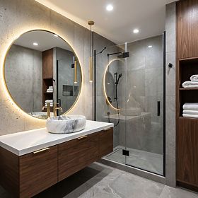 Pohištveni umivalnik Rea Linda Granit Mat, Rea