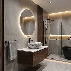 Pohištveni umivalnik Rea Sofia Stone, Rea