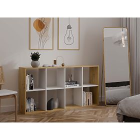 Polica Malax 2X4 HRAST ARTISAN BELA