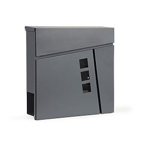 Poštni nabiralnik za pisma in časopise iz pocinkane jekla