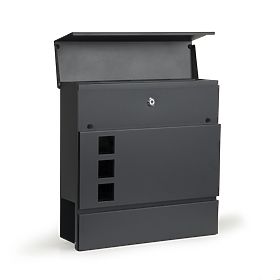 Poštni nabiralnik za pisma in časopise pocinkano jeklo ModernHome