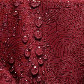 Prenaša GAIA barva bordo z reliefnim rastlinskim motivom 30x160 ameliahome