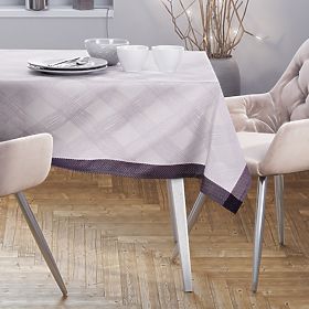 Prenaša MILLUZA kremna metalizirana klasičen motiv 130x160 ameliahome