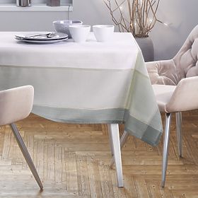 Prenašalnik LAVAL barva bela gladek motiv klasičen 140x220 ameliahome
