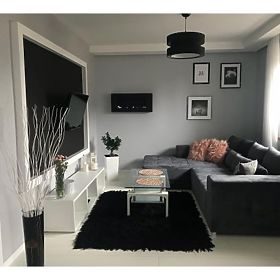 Preproga LOVE SHAGGY model 93600 črna