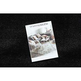 Preproga SOFTY, Enotna, Enobarvna, črna, F.H.Kabis