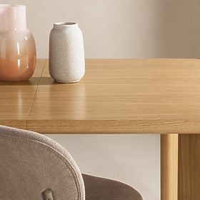 Raztegljiva miza Marbella 160-200 cm, pravokotna, naravna, lectus