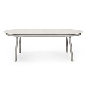 Raztegljiva vrtna miza Marinelli 230-300 cm, aluminijasta, svetlo bež, lectus