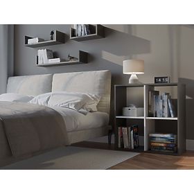 Regal Malax 2x2 ANTRACIT BELA