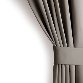 RESTILO zaves BLACKOUT barva bež, trak za pritrditev, klasični stil, trak, material blackout 140x