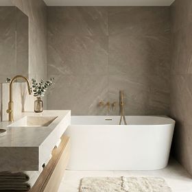 Stenska kopalna kad CAPRI SLIM 170 cm, Rea