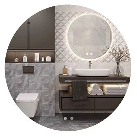 STENSKO LED OGLEDALO 70cm HZJ070