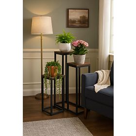 Stojalo za rože s 3 policami loft ModernHome