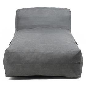 Tabure k vrtni kotni garnituri Vacuum s prevleko, siva