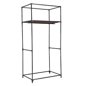 Tekstilna omara Gaja Vitto - rjava