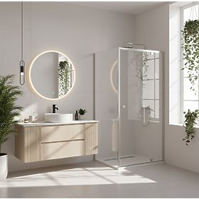 Tuš kabina Rea Primo Swing 90x70 Krom, Rea