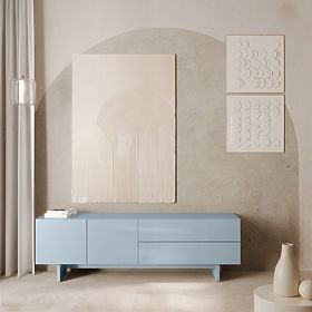 TV omarica Glim, modra dimna, sijajna